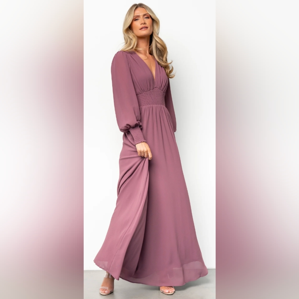 Baltic Born Mauve Maxi Dress